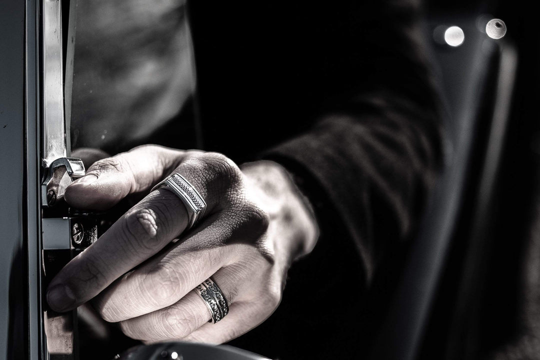 Cerniera - Girati Silver Rings for Men