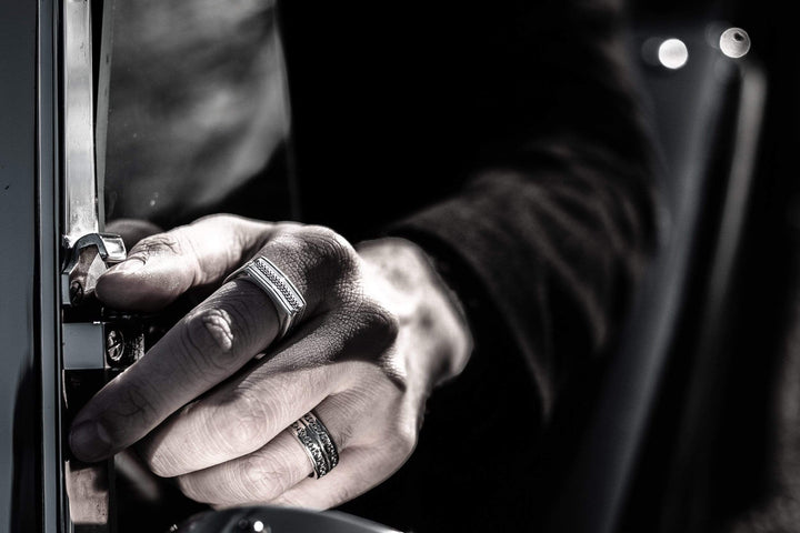 Cerniera - Girati Silver Rings for Men