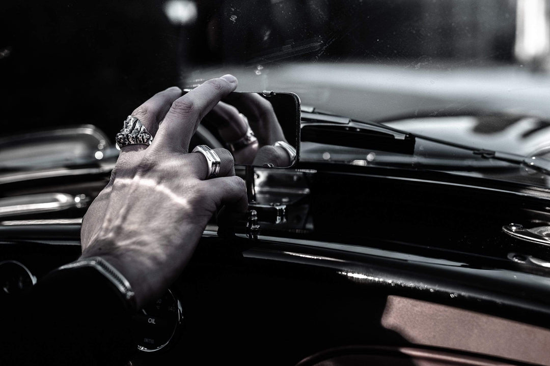 Cerniera - Girati Silver Rings for Men