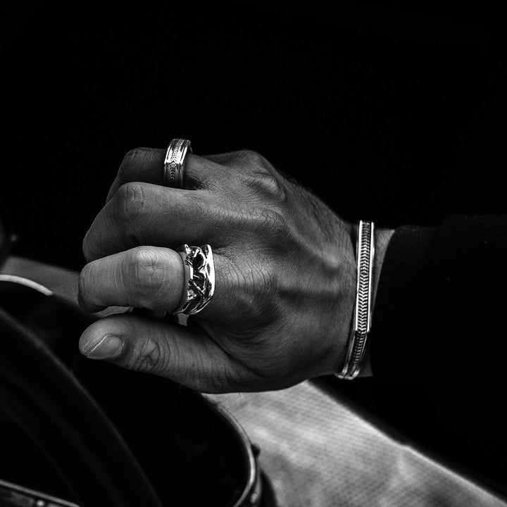Creazione - Girati Silver Rings for Men