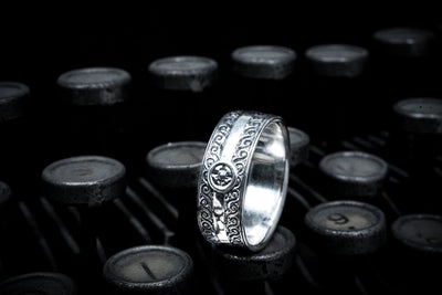 Arricciati - Girati Silver Rings for Men