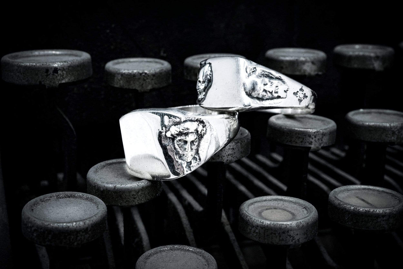 David - Girati Silver Rings for Men