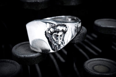David - Girati Silver Rings for Men
