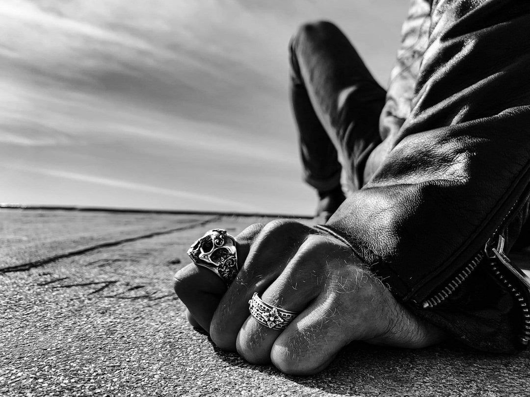 Il Saggio - Girati Silver Rings for Men