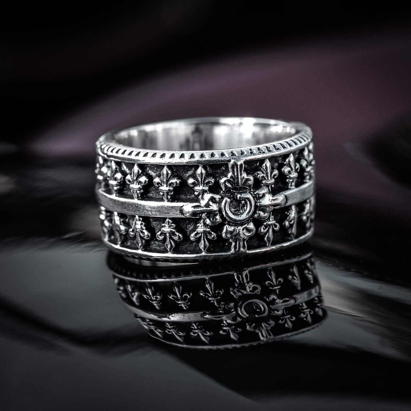 Purezza - Girati Silver Rings for Men