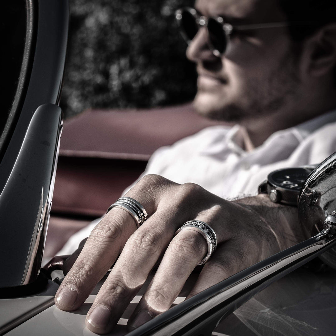 Roseto - Girati Silver Rings for Men