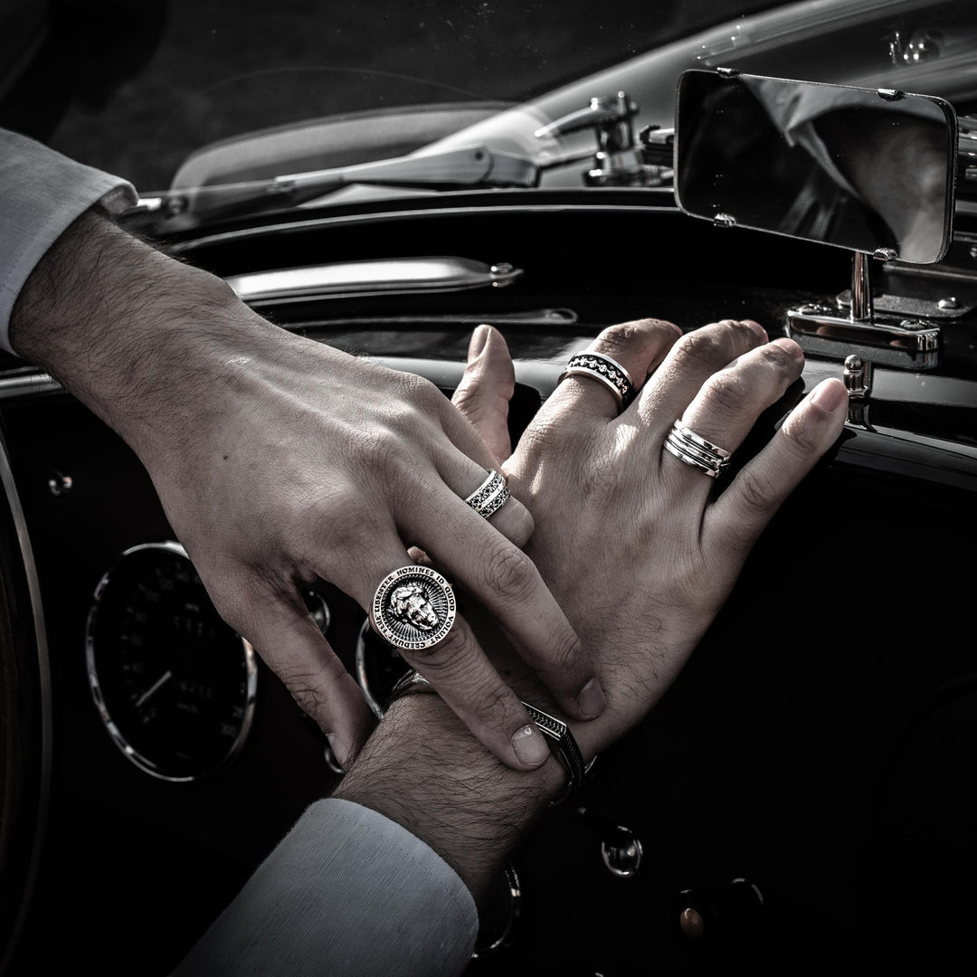Roseto - Girati Silver Rings for Men