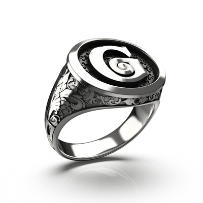 Hocus Pocus Custom Silver Ring – Dragonfly Jewelry Studio